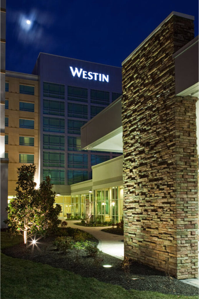 The Westin Hotel Backyard